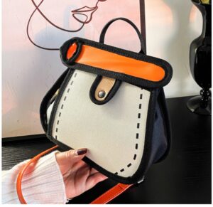 3D Style 2D Drawing Bag