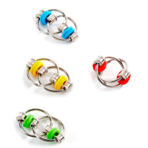 Ergonomic Stress Relief Fingertip Keyring for Corporate Gifts