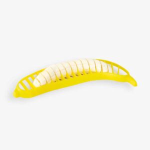 BETEGIFT Banana Slicer - Yellow, Wholesale Kitchen Tool