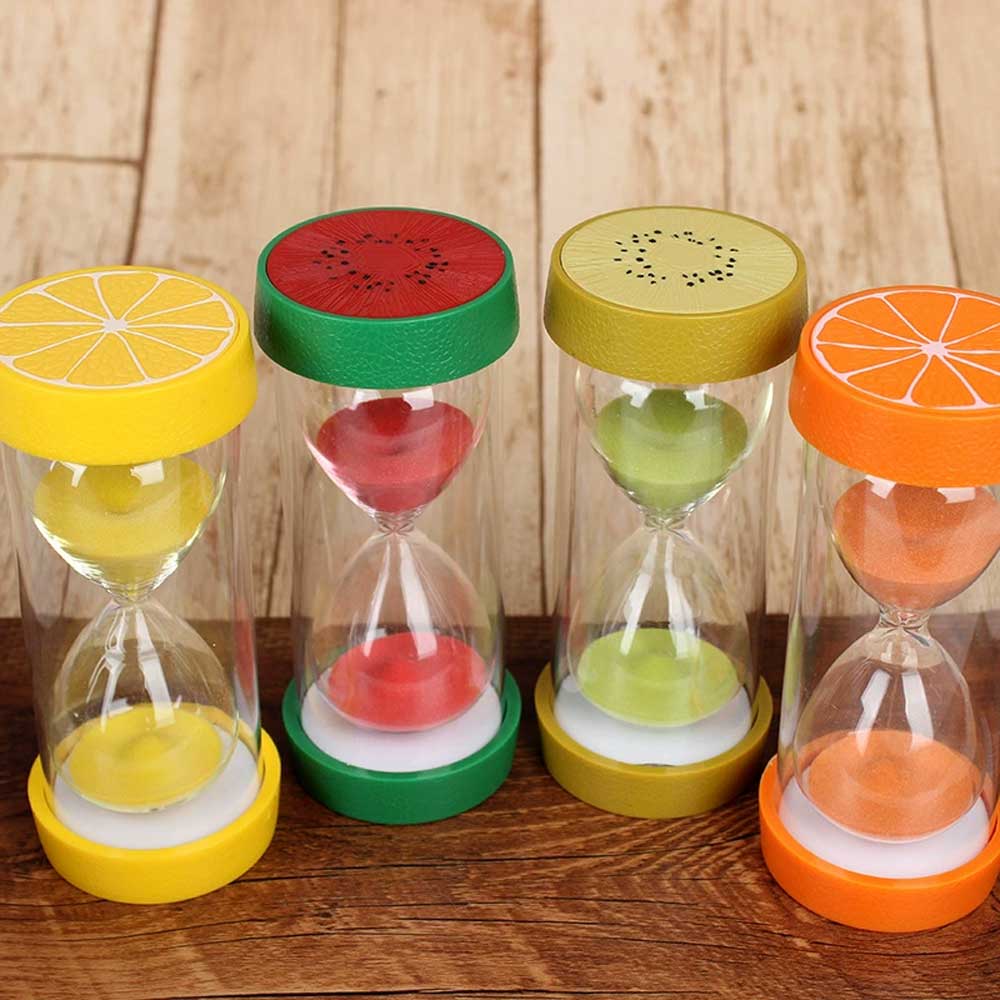 Custom Logo Fruit Sand Timer – 1-Minute Colorful Kitchen Timer