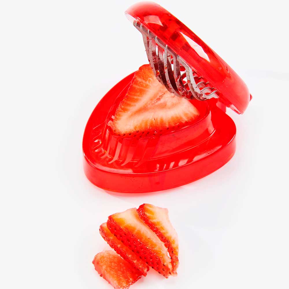 FDA-Approved Stainless Steel Strawberry Slicer